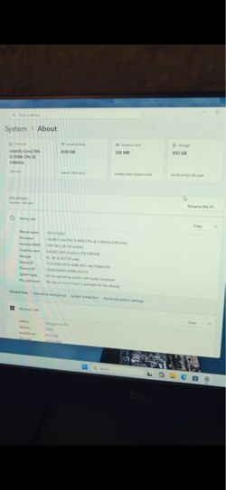 Dell PC i5 9500, 1 TB