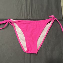 Hot pink bikini, bottoms, medium