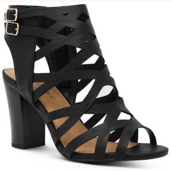 Strappy Chunky Heel - Marco Republic