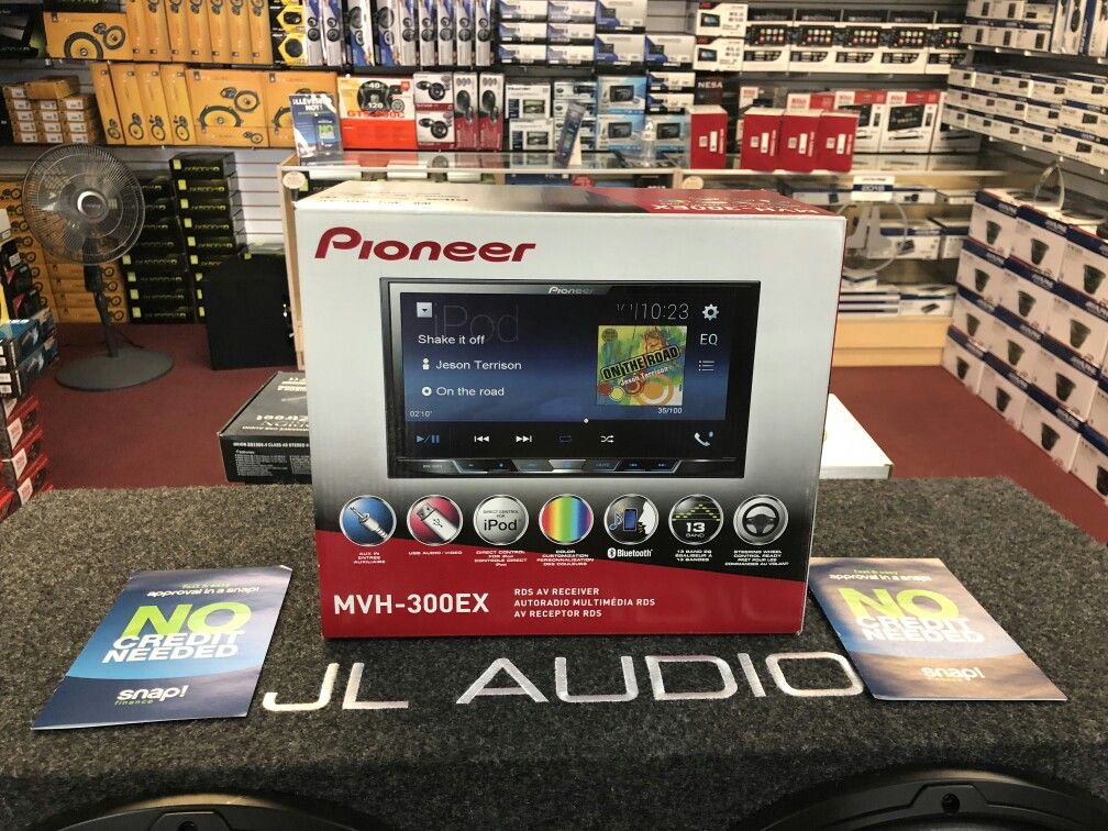 Pioneer mvh-300EX on sale today for only 199