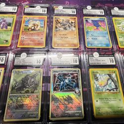 Pokemon CGC Graded Cards