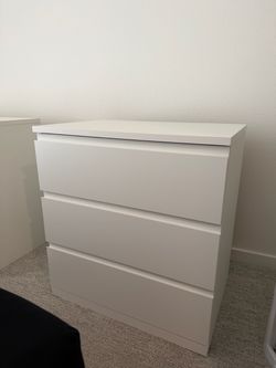 2 BRAND NEW IKEA STORKLINTA 3-Drawer Dresser – Professionally Assembled