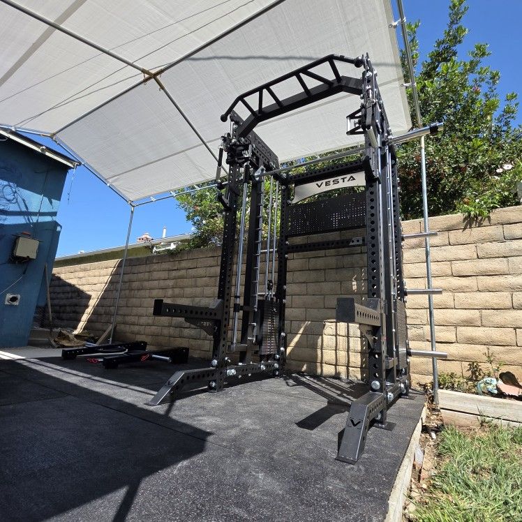NEW Vesta Pro Series 3in1 Squat Rack | Functional Trainer | Smith Machine | Pulley System |🔴WEIGHTS,BAR, & BENCH SOLD SEPARATELY 🔴 FREE DELIVERY🚚