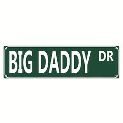 Big Daddy Dr Metal Tin Sign 16x4