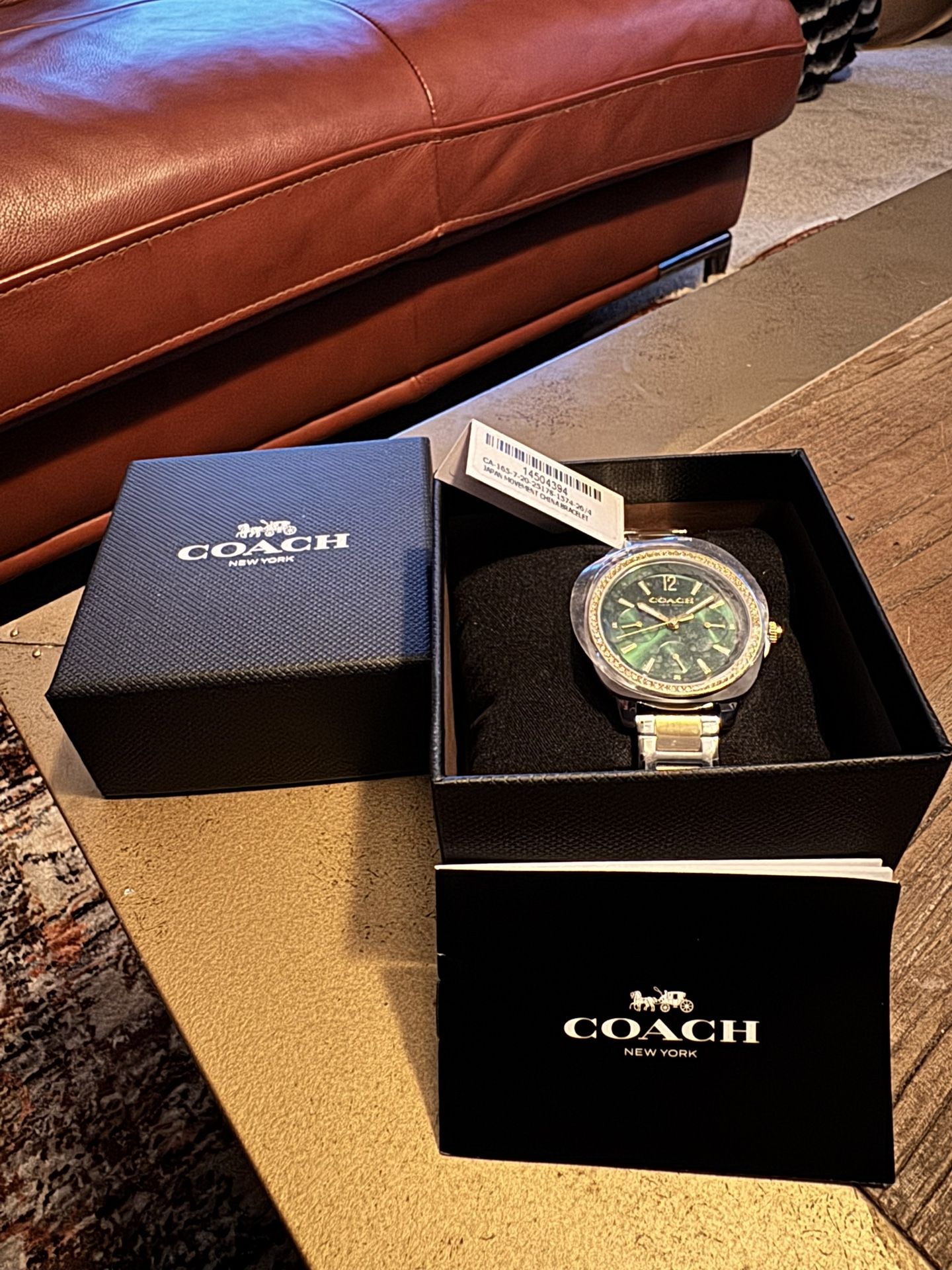 Coach Watch - Green Dial