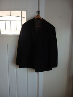 Black Corduroy Coat XXL