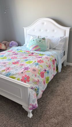 Full Size Bed Frame and Mattress
