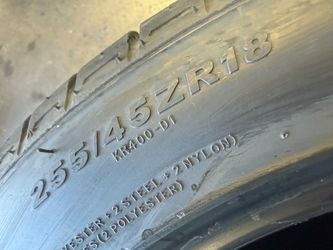255/45/18 (4 Tires) LIKE NEW