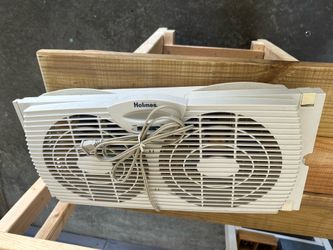Double window fan both work