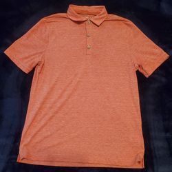 Banana Republic Polo Shirt Men's S Pink 