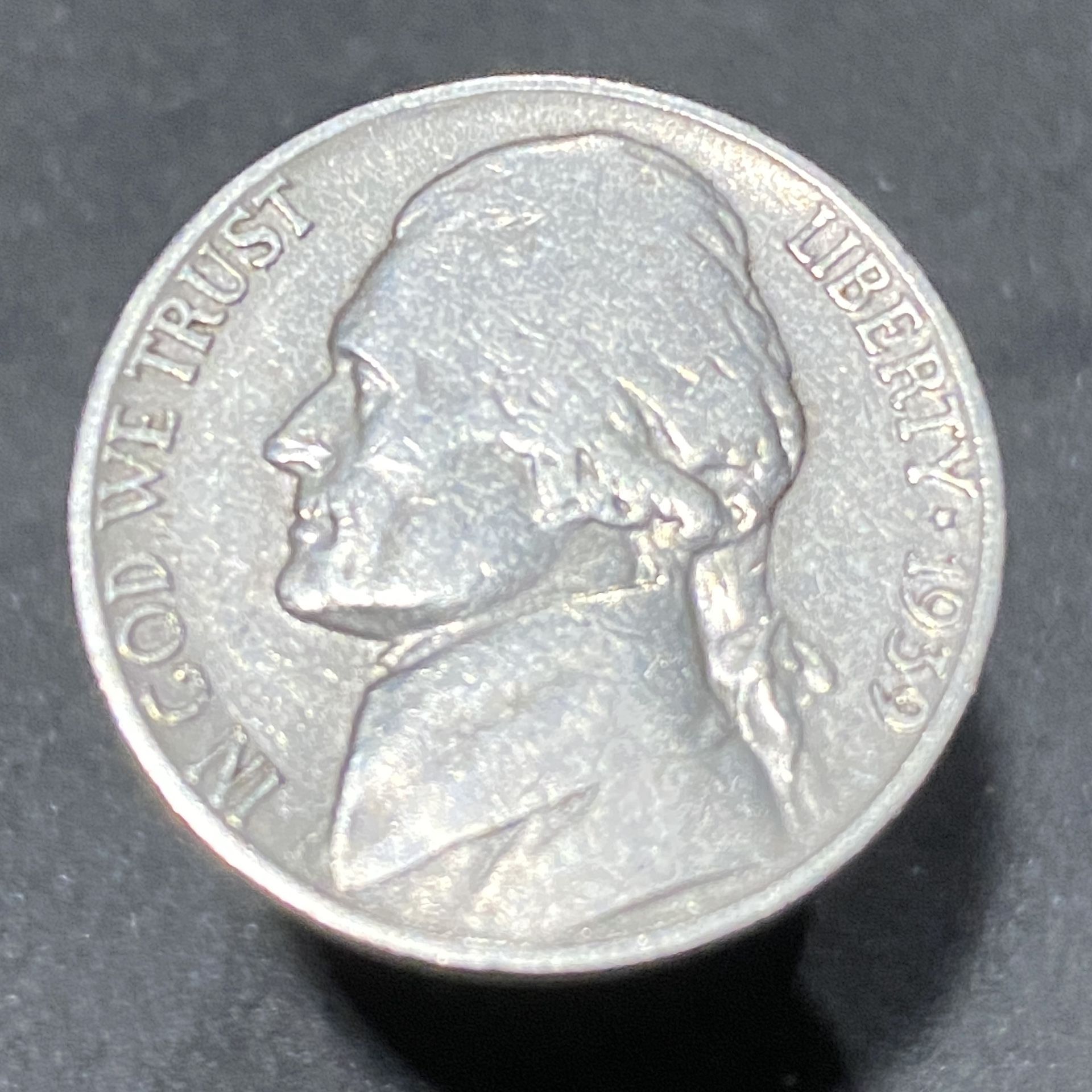 1939 Nickel 4.75 Grams?