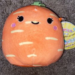 Caroleena Carrot 4.5 In Squishmallow 