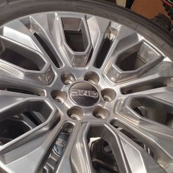 gmc wheels 22 original oem 275 50 22