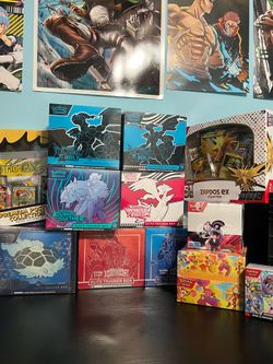 Pokemon Lot ETB Elite Trainer Box Collection