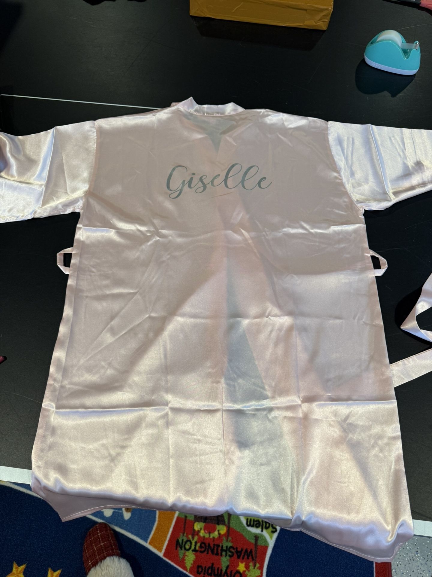 Monogrammed robe - Giselle