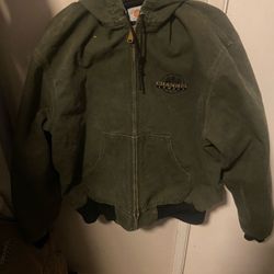 Carhartt large green and brown XL