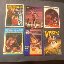 Dominique Wilkins Card Lot