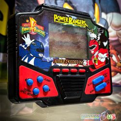 1994 Tiger Mighty Morphin Power Rangers Tiger Barcodzz Handheld Electronic Game