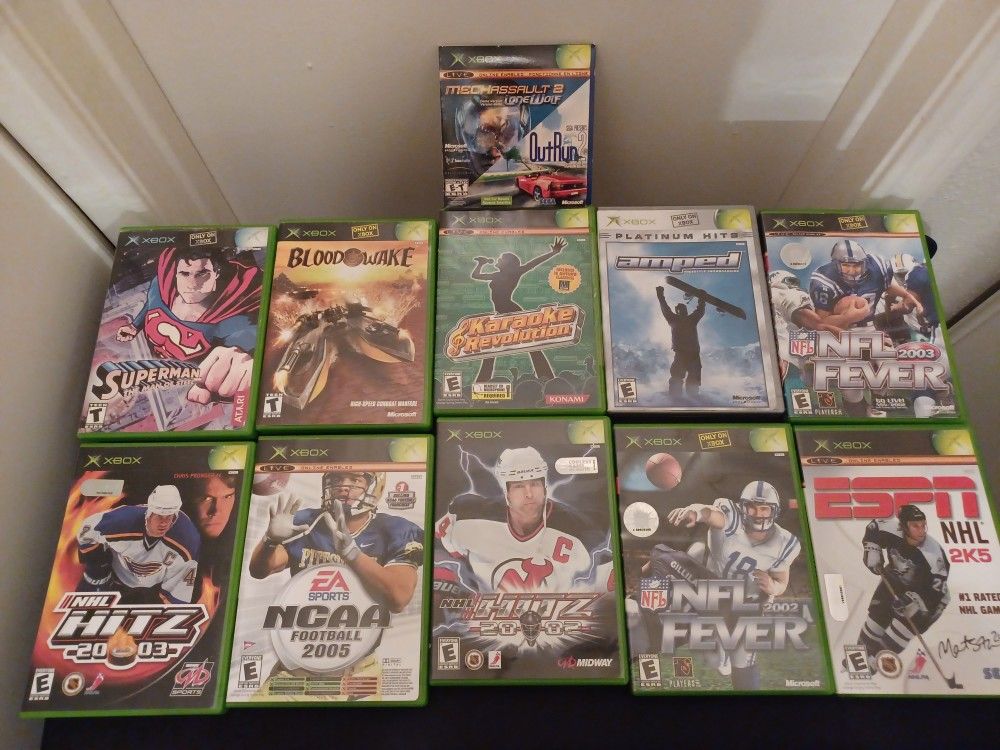 Original Xbox/Xbox 360/Xbox One Games