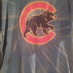 Nike MLB Cubs tie dye tshirt