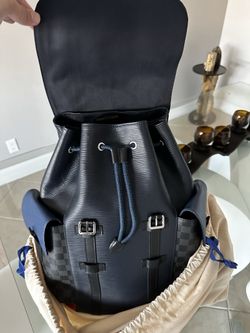 Men's Christopher Slim Backpack, LOUIS VUITTON