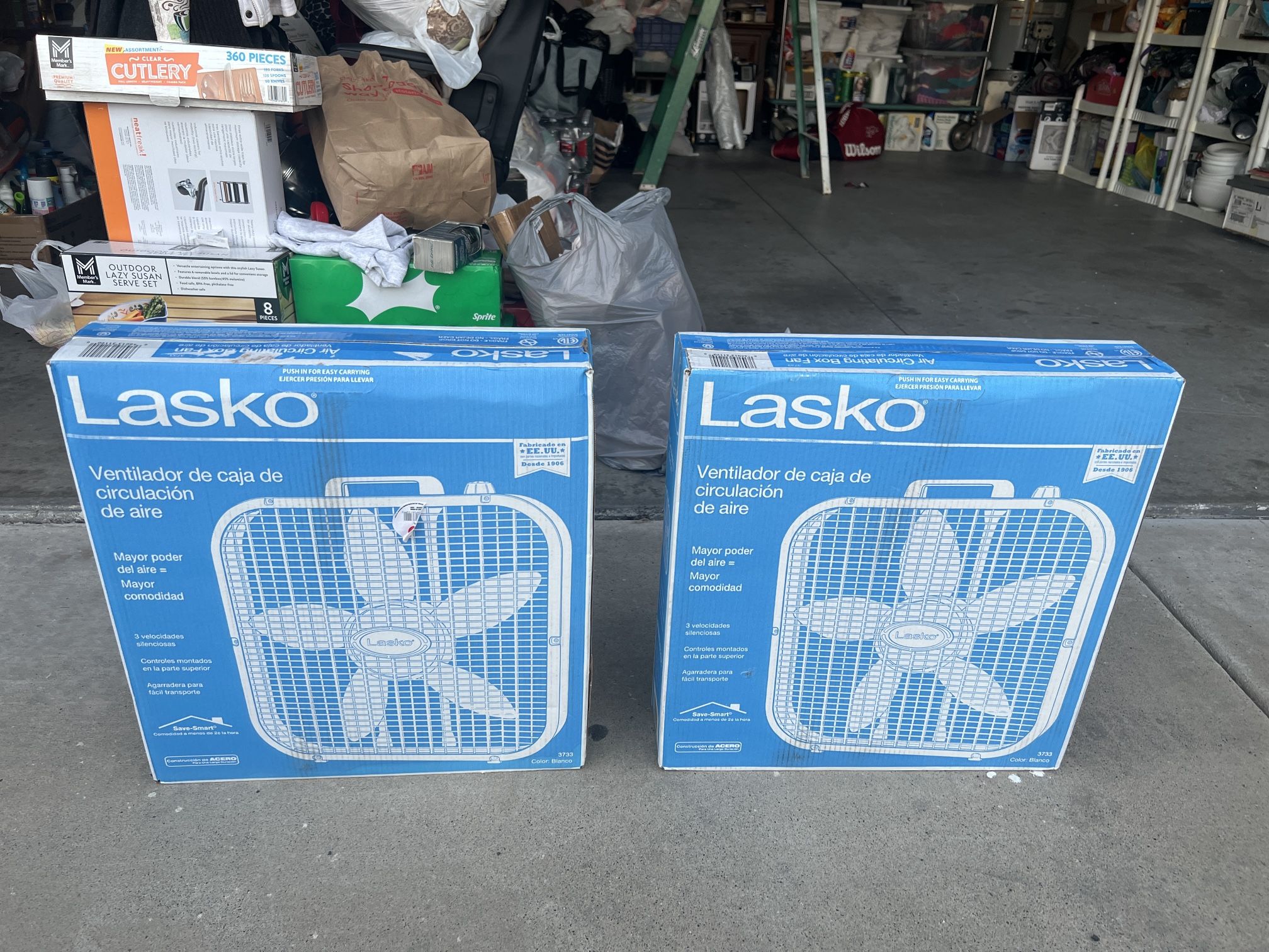 2 Brand New Lasko Fans