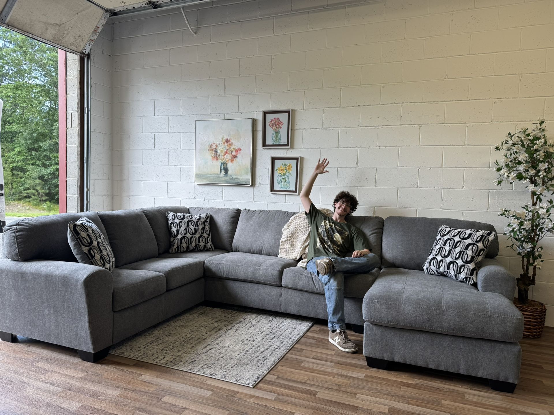 NEW Ashley Sectional 