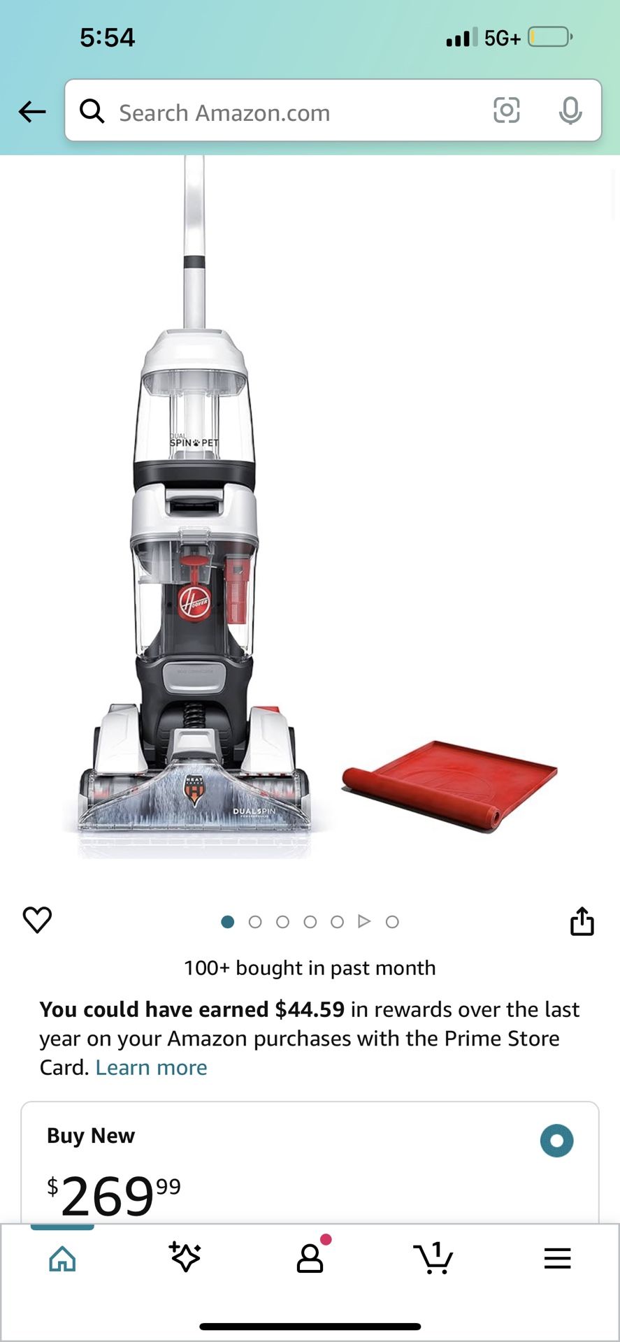 Hoover Carpet Cleaning Vacuum 