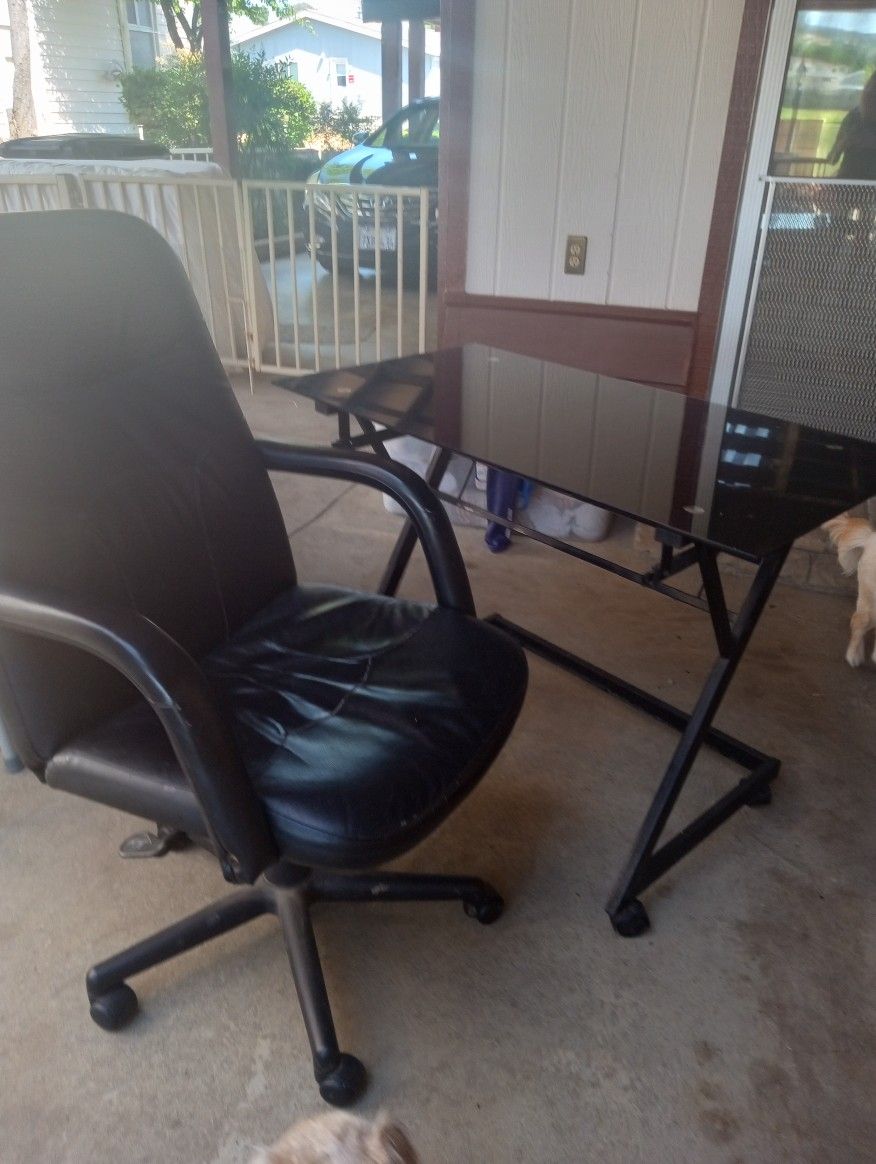 Computer Table And Chair