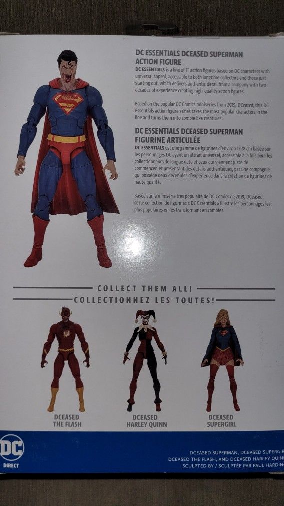 DC Direct DC Essentials Dceased Superman