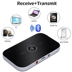 Bluetooth 5.0 Transmitter & Receiver Wireless AVRCP Home TV Stereo Audio Adapter