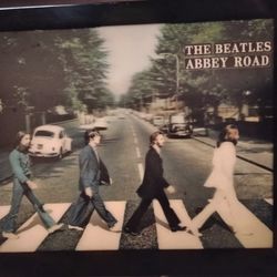 Beatles Framed Photo Translusent Effect