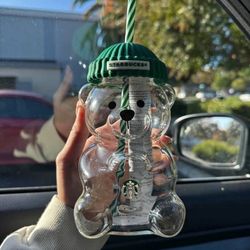 Starbucks Glass Bear