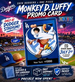 ⚾ Dodgers x One Piece Night Exclusive Promo ⚾