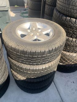 17 Wheels Jeep Wrangler set of 5