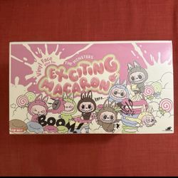 AUTHENTIC NEW POP MART Labubu The Monsters Exciting Macaron 6 Blind box set. 