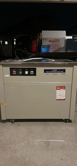 Uline H-959 Semi-Automatic Poly Strapping Machine