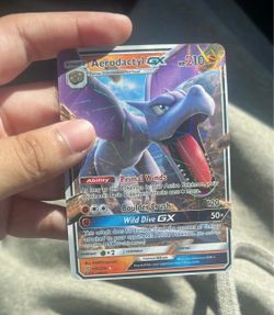 Aerodactyl GX Holo Pokémon Card 106/236