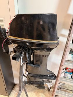 Johnson 55 commercial outboard