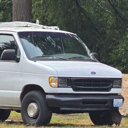 Ford Work Van Running And Looks Nice 1998 V6