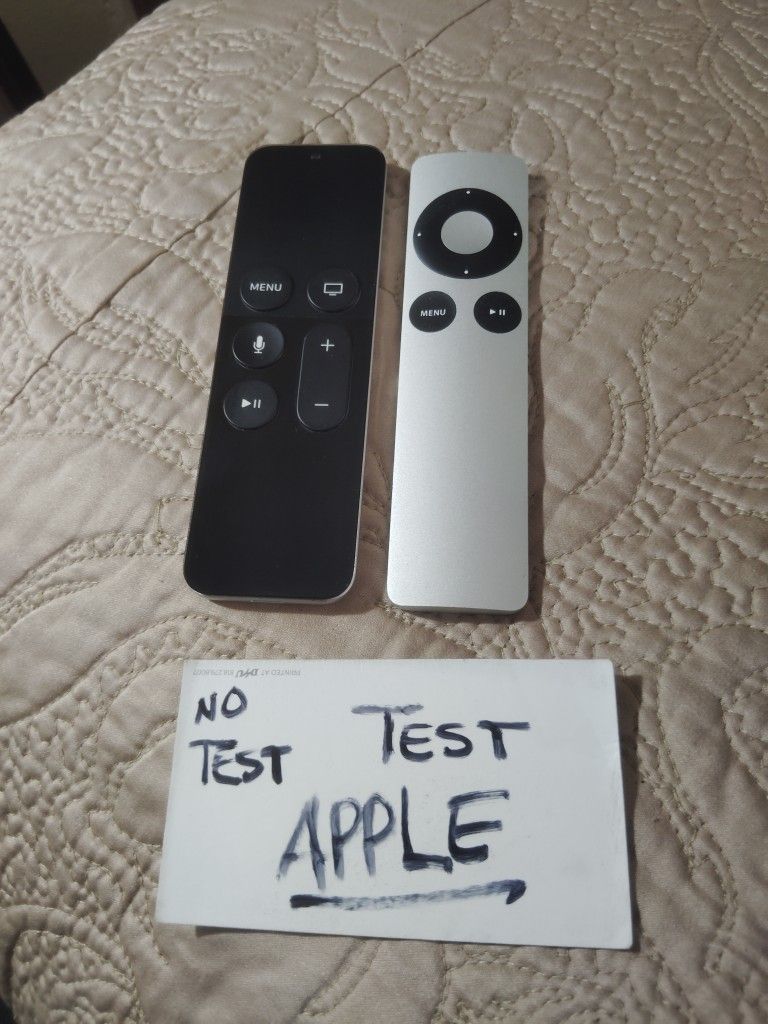 Black & Gray Apple TV Remote Control $20 Each