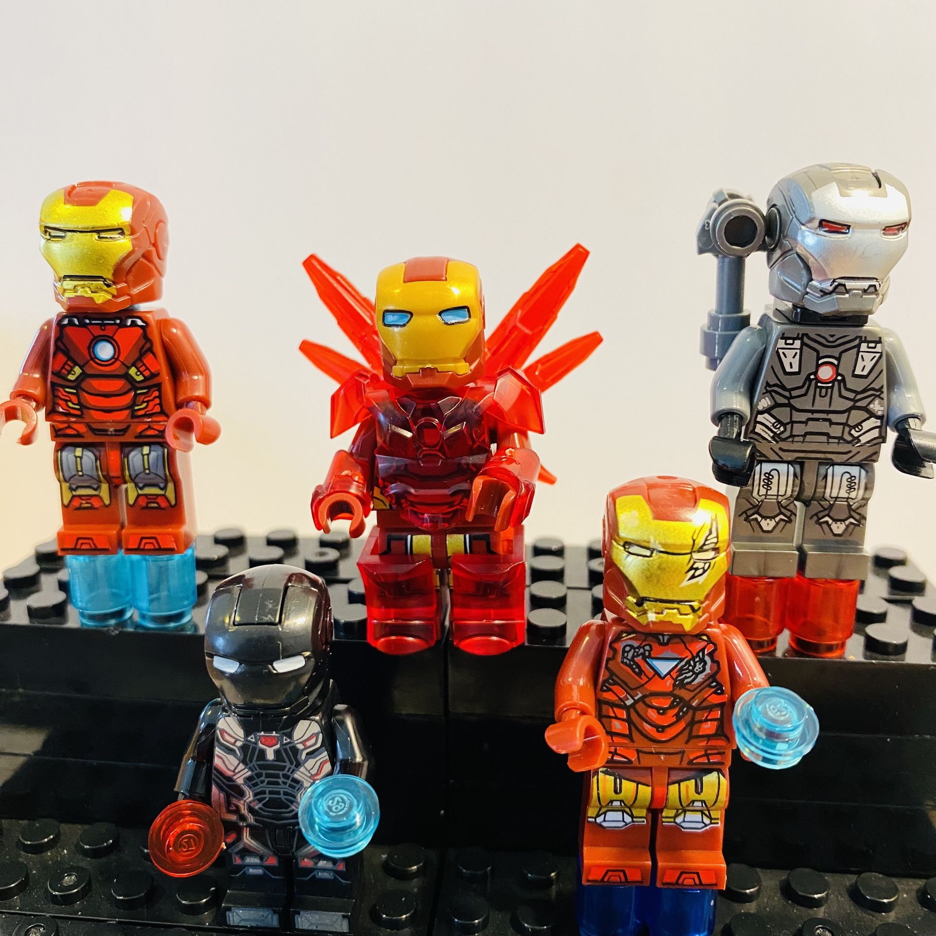 Iron Man Multi Pack Minifigures Set | New Custom Lego Compatible Toys