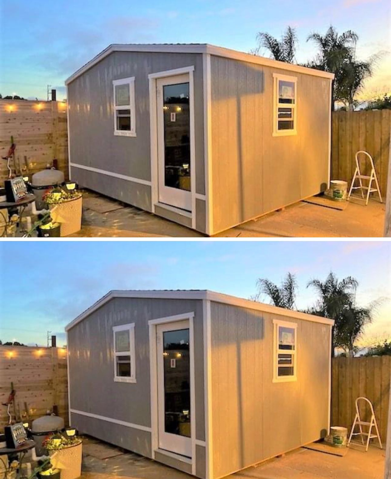 14x12x8H Shed Casitas