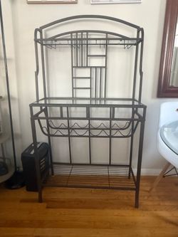 Iron Wine Rack 59.25” x 32.5” x 14.5”