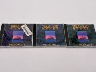 Treasured Hymns CD Lot Vol 1 2 & 4 Christian Gospel Hymns Morning Gate Music