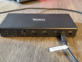 Plugable USB-C Docking Station Triple HDMI