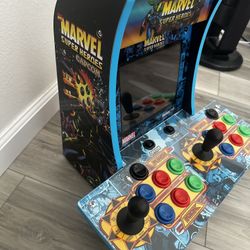 🕹️ Marvel Arcade Cabinet – 4 Games in One! 🕹️