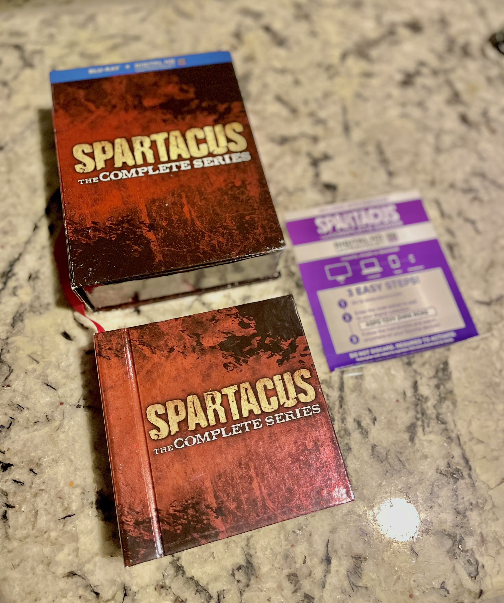 Spartacus Complete Series Blu-ray And Digital