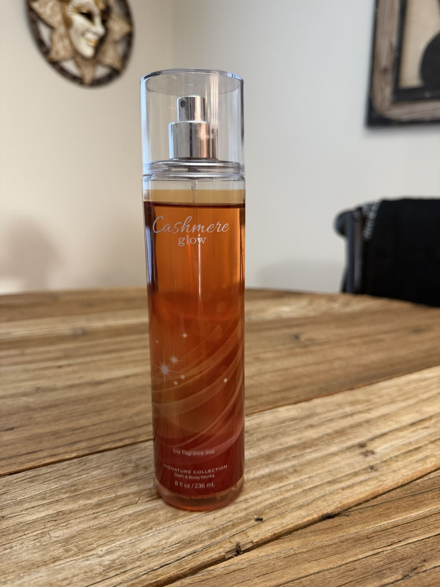 Discontinued Bath & Body Works Cashmere Glow Fine Fragrance Mist Full Size 