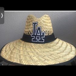 Dodgers Straw Hat